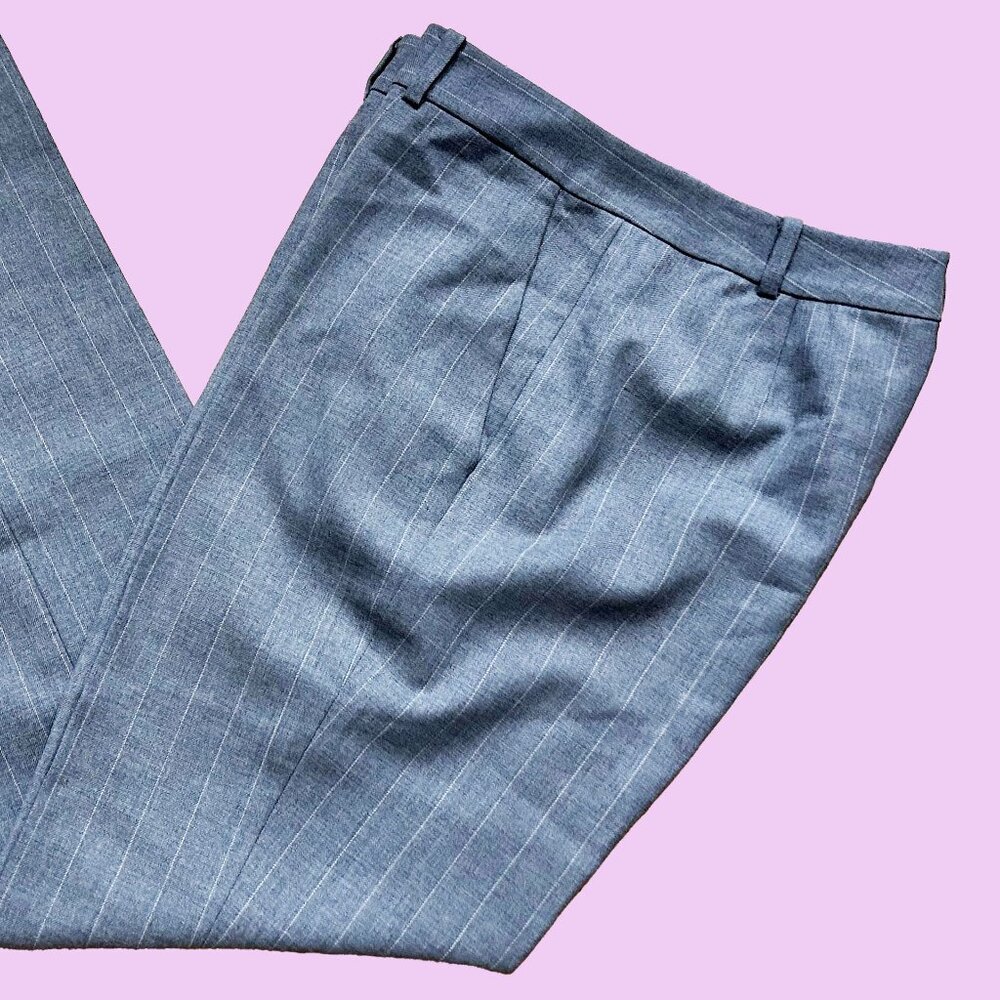 LRL Gray Wool Trousers
